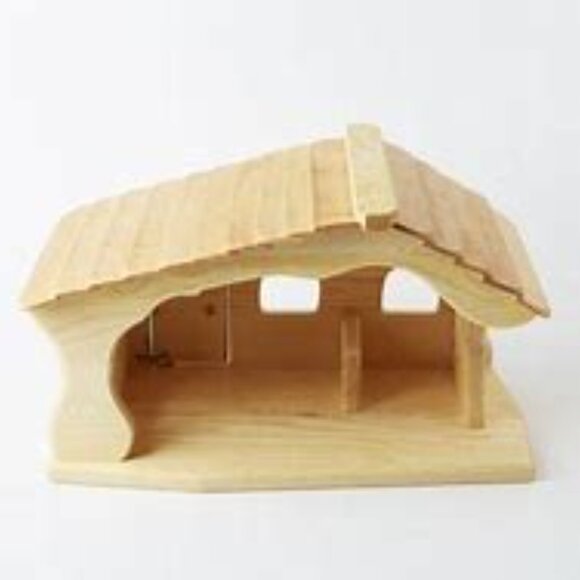 NWT Ostheimer Wooden Toys Large Stable/Barn/House - Picture 3 of 4